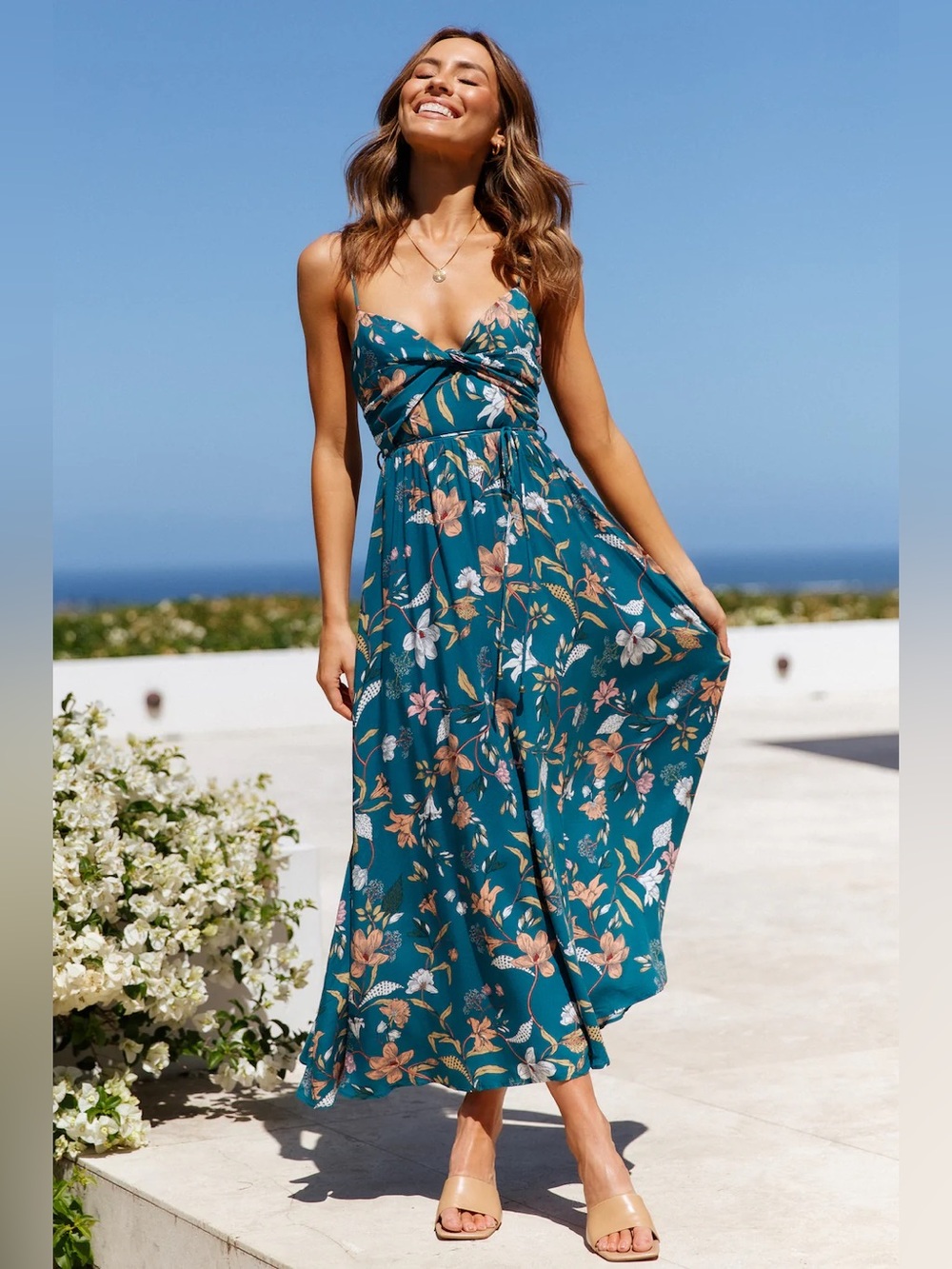 NWT Hello Molly Lady Like You Midi Dress